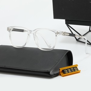 Montature per Occhiali di Lusso alla Moda CH con <span class=keywords><strong>Cornice</strong></span> Quadrata, Occhiali da Vista Classici con Lenti Piatte, Unisex, Anti Luce Blu - Product Image 3