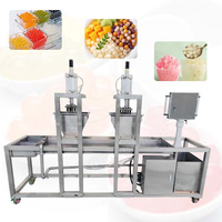 ORME Machine à thé à bulles semi-automatique Boba Fruit Jelly Ball Maker Machine automatisée pour la fabrication de perles Boba Popping
