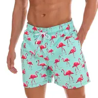 Quickly Dry Sublimation Prints Swim Shorts for Men