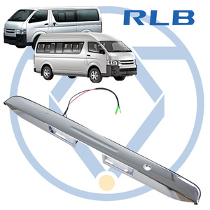 Ensemble d'éclairage de plaque d'immatriculation arrière RLB 76811-26160 76811-26130 pour Toyota Hiace FAW JP 2005 - Product Image 1