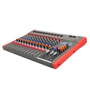 Mezclador Profesional de 12 Canales MT-12 de Fábrica OEM, Consola de Mezcla para <span class=keywords><strong>DJ</strong></span> con Alimentación Phantom de 48V - Product Image 3