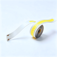 Source de lumière FPC flexible à 360 degrés, puce LED COB 3V 3W 5000K 6750K, forme personnalisée, avec base en aluminium et acier pour lampe torche