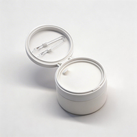 Precio de Fabricante, Envase de Plástico PP de 50 ml (1.69 oz) para Discos Exfoliantes con Pinzas, Contenedor de Viaje para Discos de Tónico Coreano CHA202A1