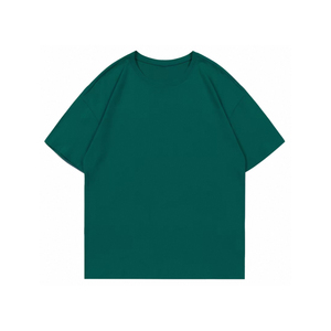 T-shirt homme en coton sans coutures, longueur standard, manches courtes, sans coutures latérales, sans étiquette, col ultra doux, confort optimal, grandes tailles - Product Image 1