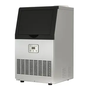 110v/220v 25KG/24H Ice Makers SK-60FF macchina per la produzione di cubetti di ghiaccio commerciale per Bar, caffetteria, macchina per cubetti di ghiaccio per sala da tè al latte
