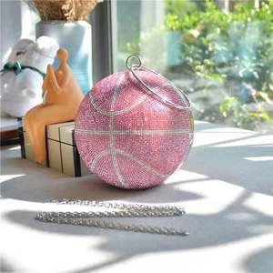 Sacs à Main et Sacs de Luxe pour Femmes, Nouveaux Paniers de Basketball Personnalisés avec Logo, Strass Scintillants - Product Image 6