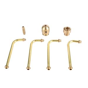 Kepala Semprotan Bisa Berputar, <span class=keywords><strong>3</strong></span>/4 "1/2" Benang Kuningan Nozel Taman Rotasi Otomatis Halaman Kolam Renang Lanskap Air Penyiram - Product Image 3