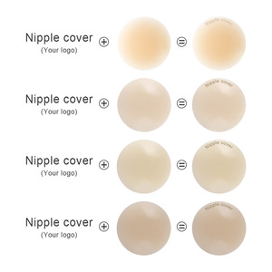<span class=keywords><strong>Patch</strong></span> de mamelon Opaque invisible et réutilisable auto-adhésif en silicone OEM Couvre-mamelon non adhésif sans colle pour accessoires intimes - Product Image 6