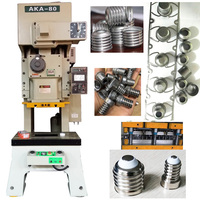 Presse à poinçonner pneumatique de sécurité à manivelle simple de classe JIS I, haute précision, puissante, de 25, 35, 45, 60, 80, 110, 160, 200, 260, 315 tonnes