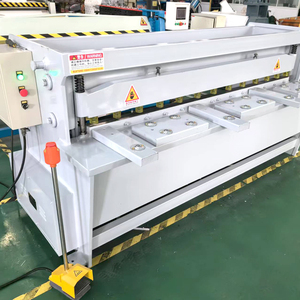 Máy cắt chém loại 4x1600mm hoàn toàn tự động điện kim loại tấm cắt với động cơ bánh răng - Product Image 5