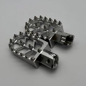 Repose-pieds de moto en aluminium CNC robuste, universel, amélioration tout-terrain, compatible avec <span class=keywords><strong>Honda</strong></span> <span class=keywords><strong>CRF</strong></span>/XR 50/70/<span class=keywords><strong>110</strong></span> - Product Image 2