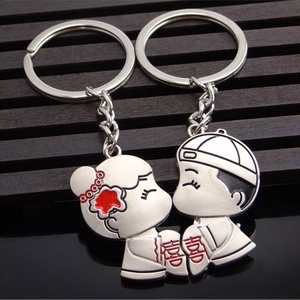<span class=keywords><strong>Portachiavi</strong></span> Personalizzati alla Moda con <span class=keywords><strong>Coppia</strong></span> che si Bacia, Regalo per Matrimonio Cinese in Vendita - Product Image 3