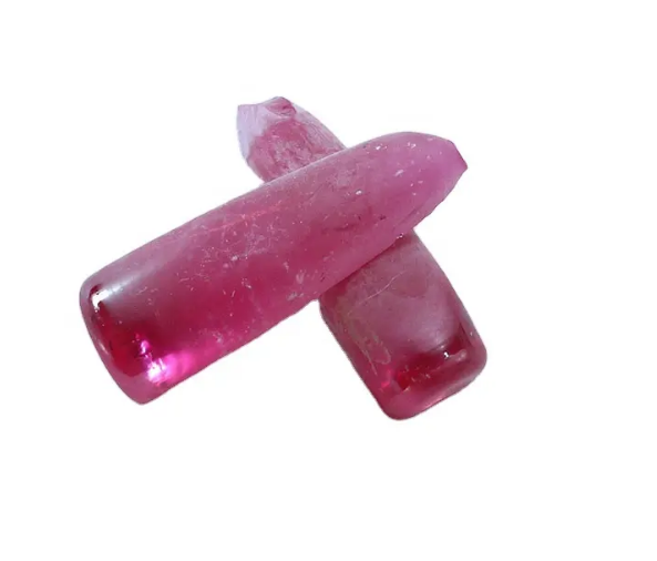 wholesale price 3# pink ruby corundum rough uncut ruby raw corundum material