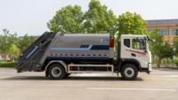 Camion compacteur à ordures PHEV 4x2 Dongfeng HUASHEN PHEV 14CBM à vendre pour la collecte des déchets, camion à ordures compacté PHEV