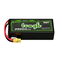 Надежные, стабильно работающие твердотельные аккумуляторы 6S 22.2V 39000mAh 39Ah 5C 350Wh/Kg для промышленных геодезических и доставочных дронов