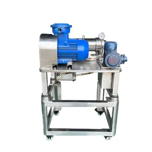 Laboratory Continuous Automatic Solid Liquid Separation mini Decanter Centrifugal Dewatering Machine