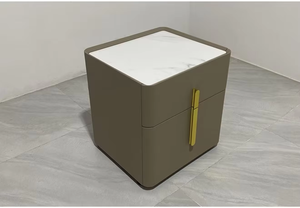 Table de <span class=keywords><strong>chevet</strong></span> carrée moderne nordique simple, couleur fumée, en bois, de luxe, pour chambre à coucher, bureau à domicile, hôtel, armoire de rangement design, <span class=keywords><strong>chevet</strong></span> - Product Image 4
