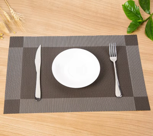 Design personnalisé <span class=keywords><strong>pas</strong></span> <span class=keywords><strong>cher</strong></span> en plastique tissé napperons en vinyle pour <span class=keywords><strong>tapis</strong></span> de <span class=keywords><strong>cuisine</strong></span> sur table - Product Image 6