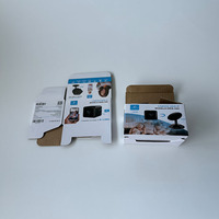 Cajas de Cartón Corrugado Microflauta Personalizadas para Productos Electrónicos de Cámara, Caja de Empaque Rígida Personalizada para Electrónica de Consumo