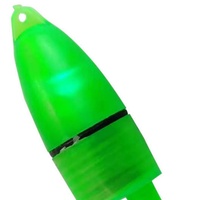 Lampe de signalisation à LED Cloche de pêche Lumière lumineuse Canne à radeau Alarme de morsure Canne à capteur électronique pour la pêche en mer