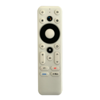 Télécommande ES-RM130-1-V Prix Usine pour Nouveau Google Chromecast 4K TV Google Voice Décodeur Smart TV G9N9N Voice BT IR