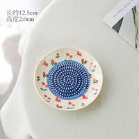 Râpe à gingembre manuelle en porcelaine de style européen vintage, presse-ail, éminceur de fruits, moulin à poivre, hachoir pour aliments pour bébés