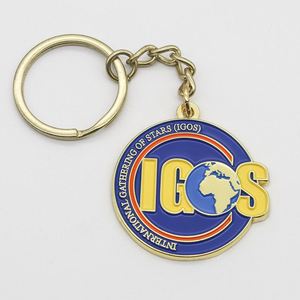 Hot Selling Metal Crafts DIY Laser <b>Custom</b> Accessories Key Chain Shiny Black Metal <b>Keychain</b> - Product Image 2