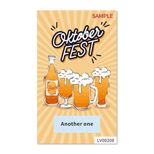 Custom Logo Style Beer Business Professional Print Game Paper Scratch off Cards <b>Ticket</b> for Promotions - Product Image 5