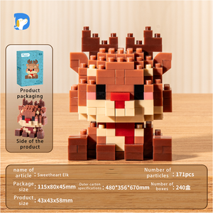 Princesa 30 Cartoon Doll Building Blocks Educacional Construção Modelo Toy Hot Sales Holiday Presentes Feitos de Plástico - Product Image 4