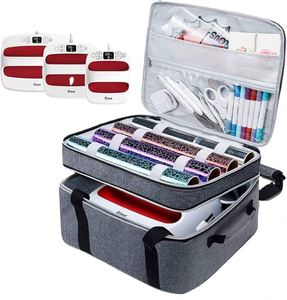 Bolsa de Transporte para Accesorios Cricut de Fábrica BSCI, Bolsa Protectora para Máquina de Prensa de Calor Cricut - Product Image 1