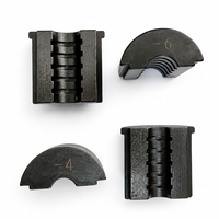 Herramienta de Prensado Manual Portátil de Aluminio para Montaje de Conexiones AN, Kit Completo de Bujes AN4-AN16 con Abrazadera de Banco OEM