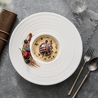 Assiette en porcelaine tendance 2026, petite coupelle à sauce soja, assiettes en céramique blanches de forme ronde Lotus