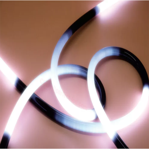 DMX 360 RGBW <strong>LED</strong> Silicone Tube Programmable Black Neon <strong>Rope</strong> for Nightclub Rave Music Festival IP67 Rated - Product Image 3