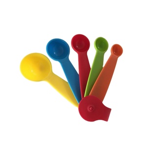 Fertigwaren Backzubehör 5-teiliges Plastik-Messlöffel-<span class=keywords><strong>Set</strong></span> Messlöffel-<span class=keywords><strong>Set</strong></span> - Product Image 3
