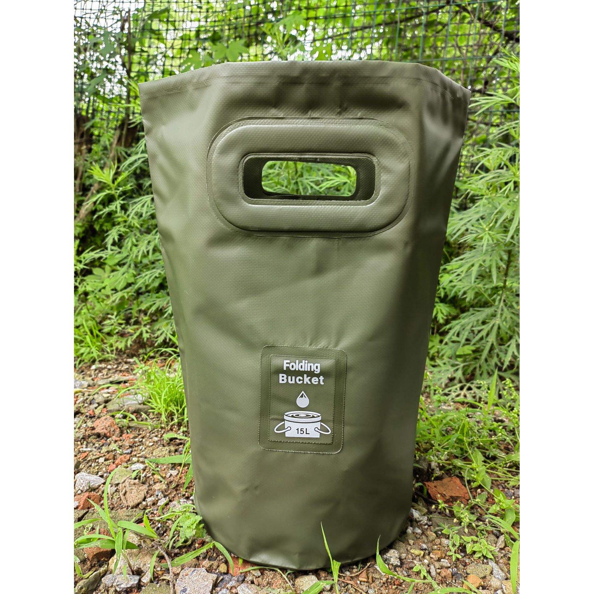 15 ลิตร สีเขียวทหาร