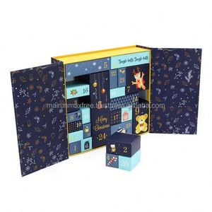 Calendrier de l'Avent personnalisé avec logo Blackpink, boîte cadeau surprise électronique, livraison gratuite, boîte en carton recyclé avec laminage mat - Product Image 2