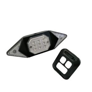 Feu arrière de vélo télécommandé intelligent 4 bleu 5 rouge 30 jaune <span class=keywords><strong>SMDs</strong></span> 6 options de clignotants chargement USB feu arrière de vélo - Product Image 1