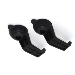 Phong cách mới 95mm * 38mm Đen xoay có thể điều chỉnh dưới bảng túi móc - Product Image 3