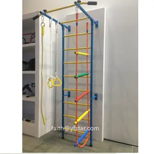 Best Home Children Gym svedese Wall Ladder Kids Jungle Gym Indoor