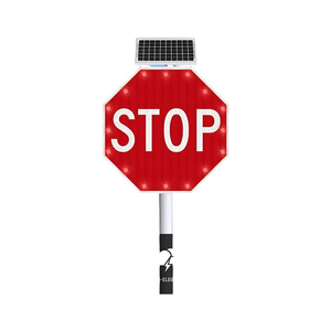 Le vendite dirette della fabbrica di produzione professionale hanno condotto il Set completo di attrezzature rendono il segnale di avvertimento per il parcheggio del traffico ottagonale - Product Image 3