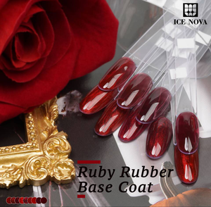 Base Coat Caoutchouc Ruby SANS HEMA, Sans TPO, Qualité Supérieure, Gel Polish Multifonctionnel, Top Coat Caoutchouc Sans Essuyage, Haute Brillance - Product Image 6