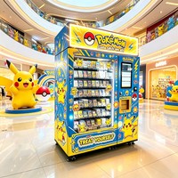 Distributeur automatique de cartes à collectionner Pokémon à écran tactile, distributeur automatique de cartes TCG, équipement de distribution de cartes de jeu sans personnel