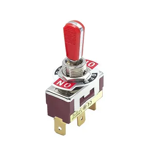 Three Pole Single Throw On Off 15a 250v Toggle Switch With 6.3mm Connection