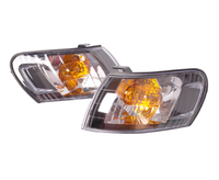 Ensemble de feux de positionnement et clignotants avant avec boîtier noir et orange pour Toyota Corolla AE100 AE101 – Modification