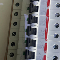 Disjoncteur miniature ABB S201, interrupteur à air 1P, types C/D, 1A, 2A, 3A, 4A, 6A, 10A, 16A, 20A, 25A, 32A, 40A, 50A, 63A, 80A, 100A