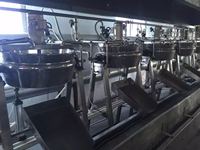 Huashang Custom SUS304 Planetaire tussenlaag voedselverwerkingsapparatuur met meng-, kook- en verwarmingsfunctie, mantelketel