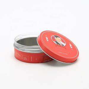 Al por mayor personalizado <span class=keywords><strong>en</strong></span> relieve de pelo pomada de contenedor de plástico con impreso oro de pelo pomada de <span class=keywords><strong>estaño</strong></span> - Product Image 5