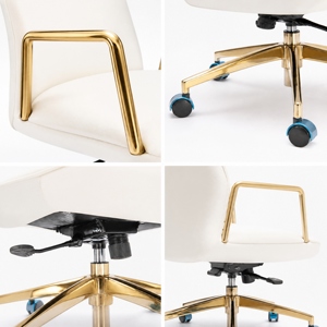 Compact Sleek Ergonomic <b>Desk</b> Seat | <b>Mini</b>-Size Minimalist Adjustable Computer Chair for Home Study Bulk Wholesale - Product Image 5