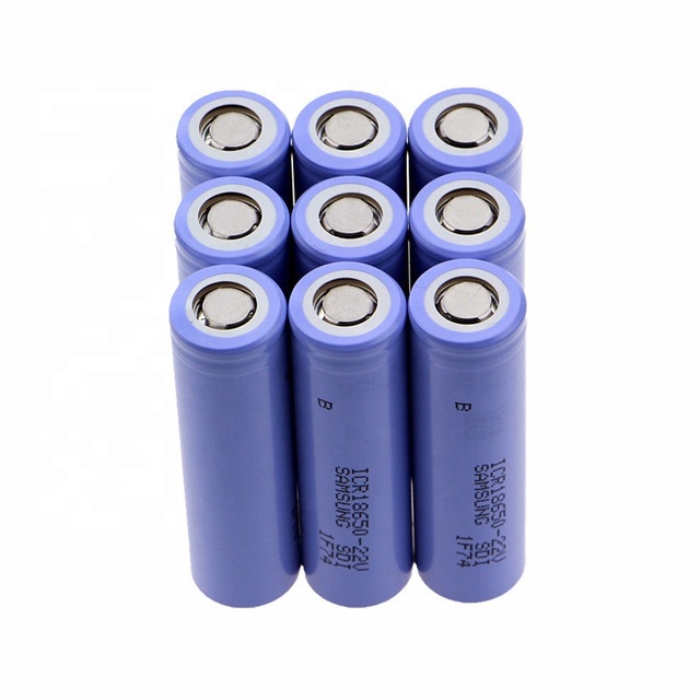 Cylindrical Li-ion Battery 2200mah 18650 3.7v Lithium Batteries