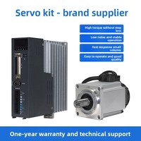 Kit Moteur Servo Monophasé Haidawei 1300W AC 220V + Driver, Flange 130, 1500 tr/min, Synchrone Sans Balais